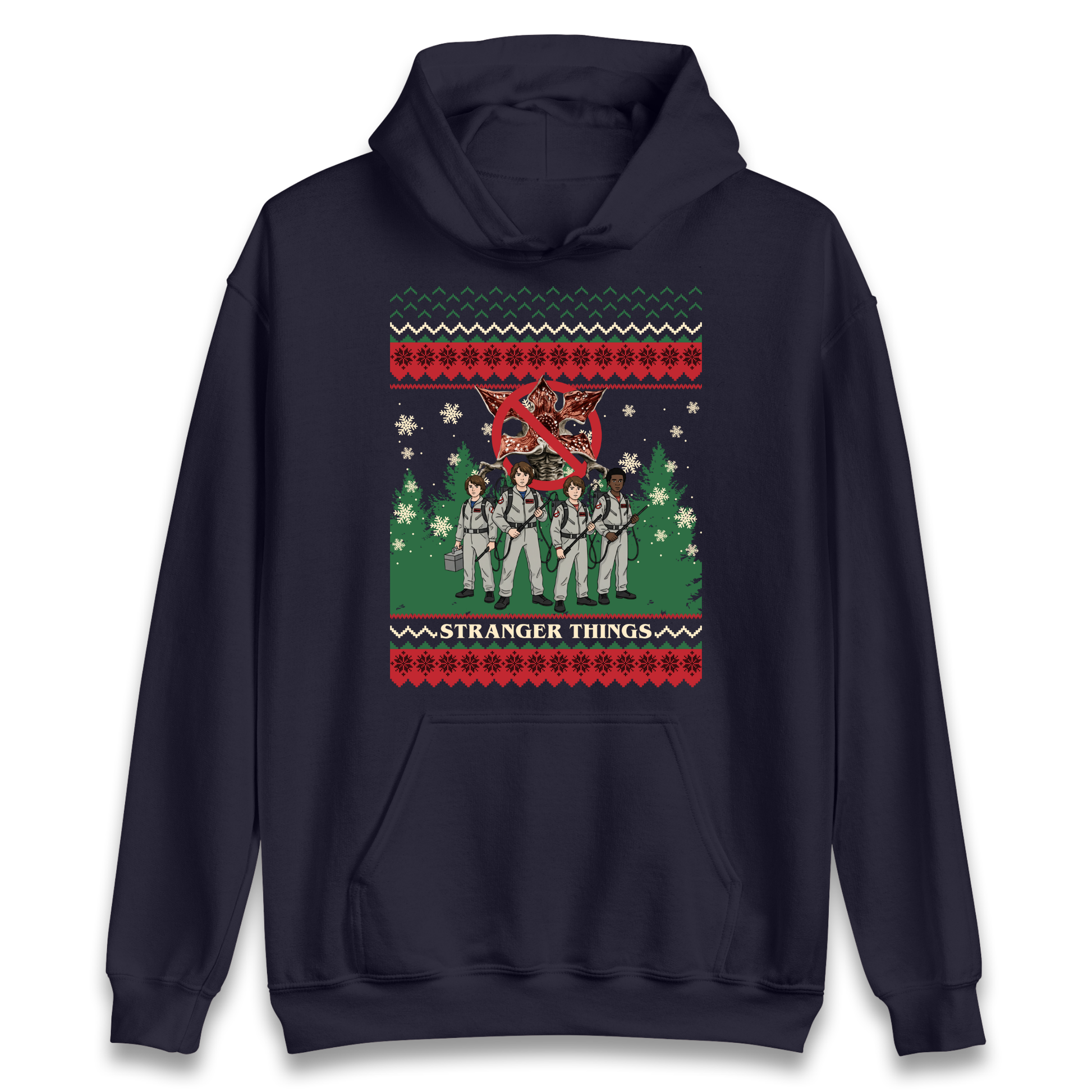 Stranger Things Demogorgon Christmas Hoodie