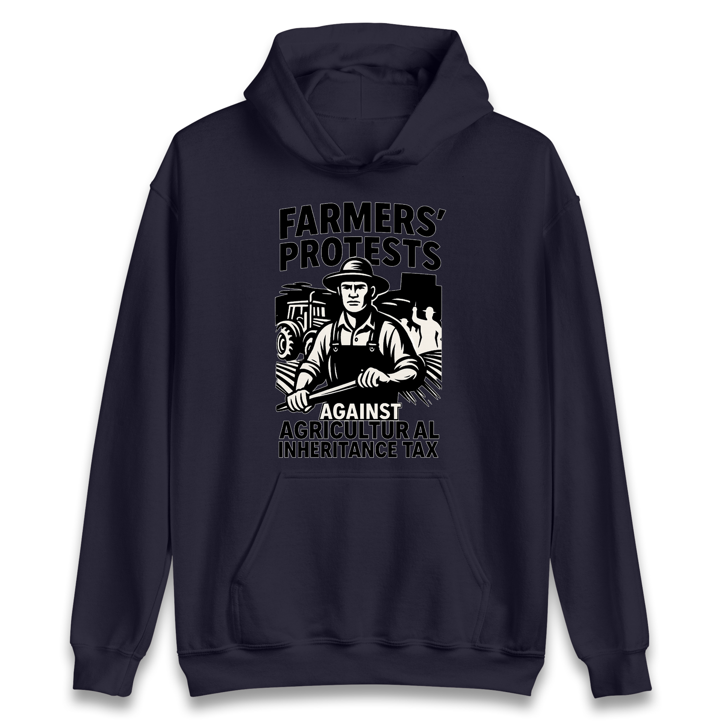 Farmers’ Protests Against Agricultural Inheritance Tax Hoodie