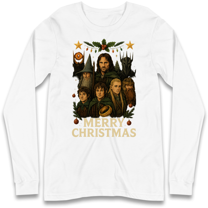Lord of The Rings Christmas Longsleeve T Shirt