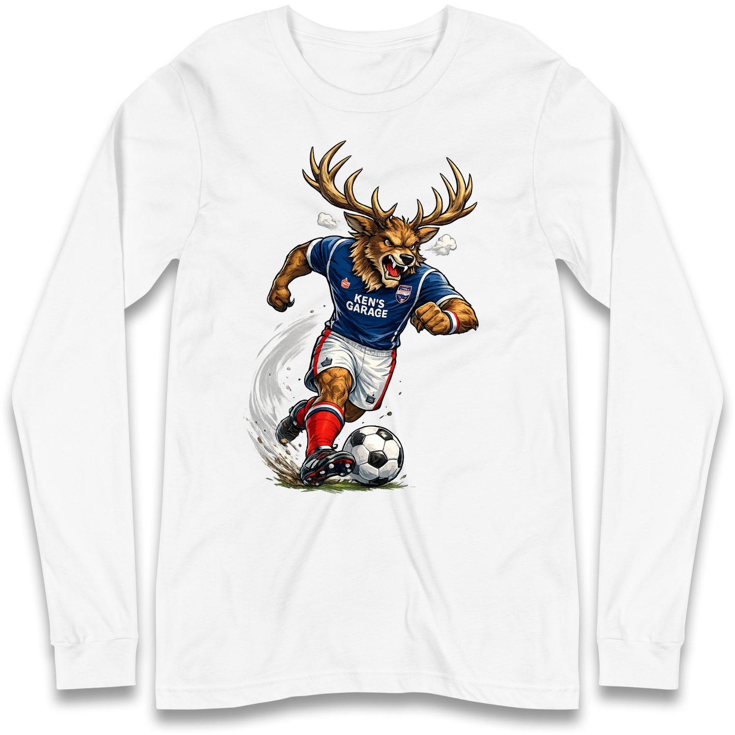 Classic Ross County 1991 Football Longsleeve T Shirt