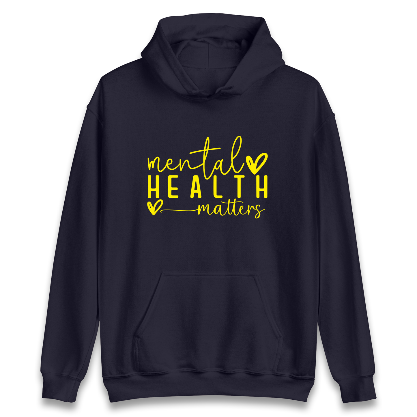 Yellow Mental Health Hoodie