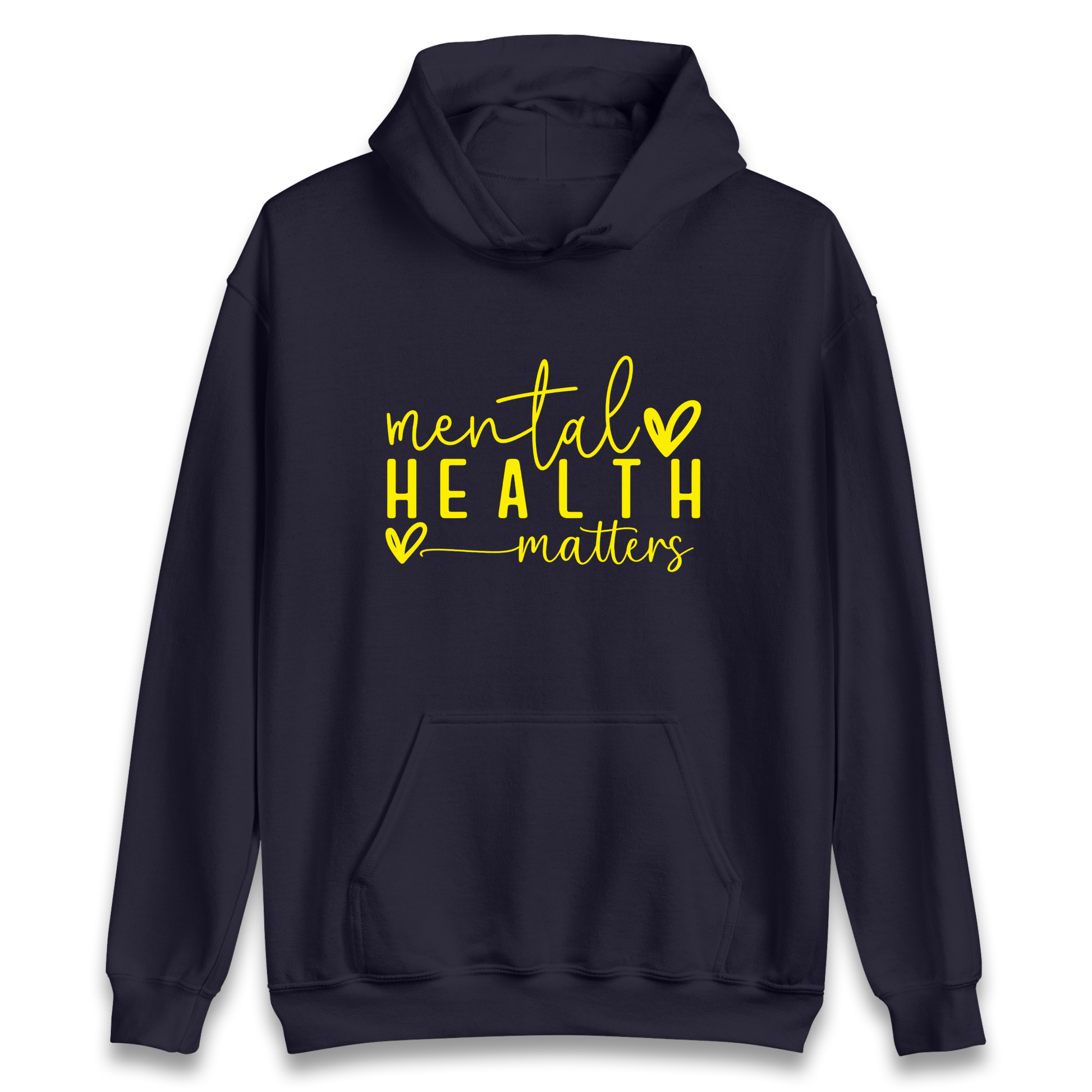 Yellow Mental Health Hoodie