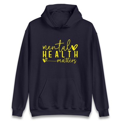 Yellow Mental Health Hoodie