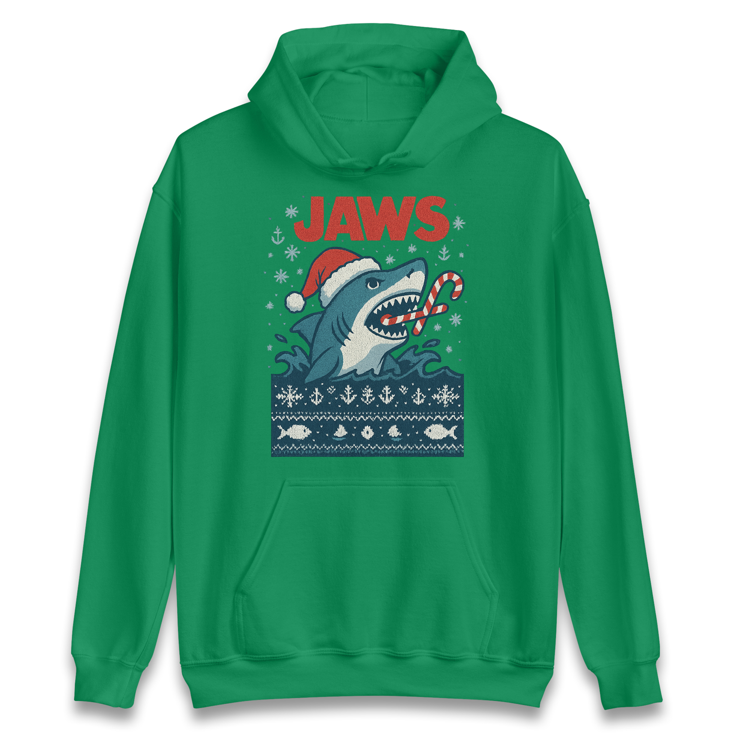Jaws Christmas Hoodie