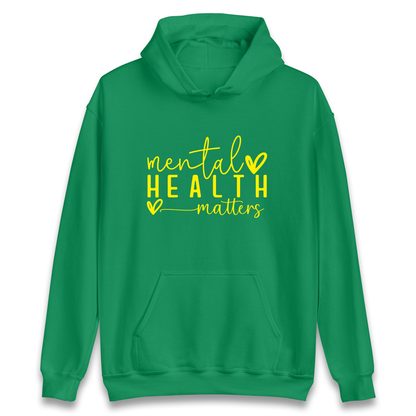 Yellow Mental Health Hoodie
