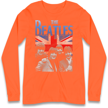 The Beatles Union Jack Longsleeve T Shirt