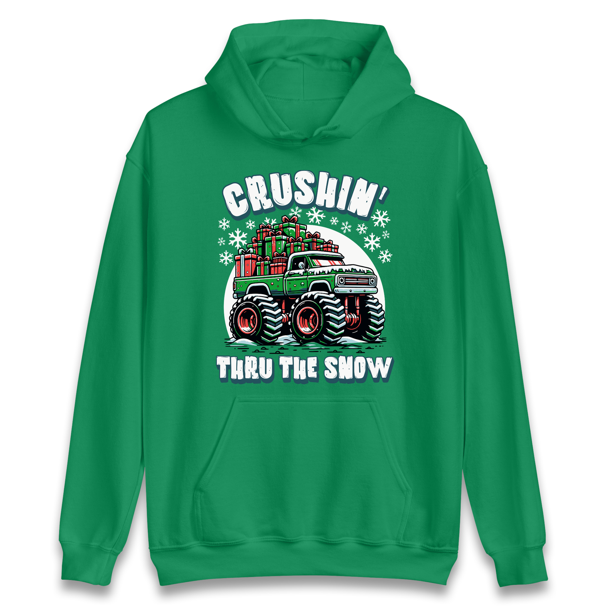 Crushin Thru The Snow Hoodie