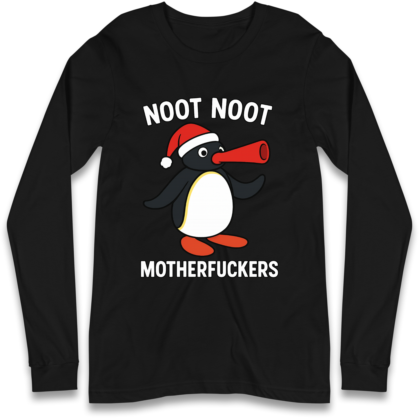 Pingu Christmas Longsleeve T Shirt