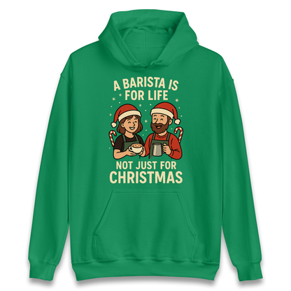 Barista Christmas Hoodie