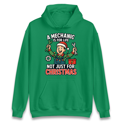 Mechanic Christmas Hoodie