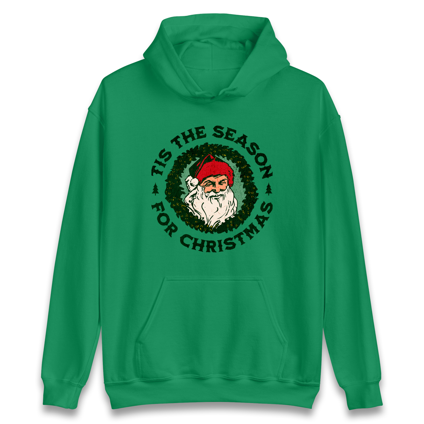 Tis The Season Santa Claus Christmas Hoodie
