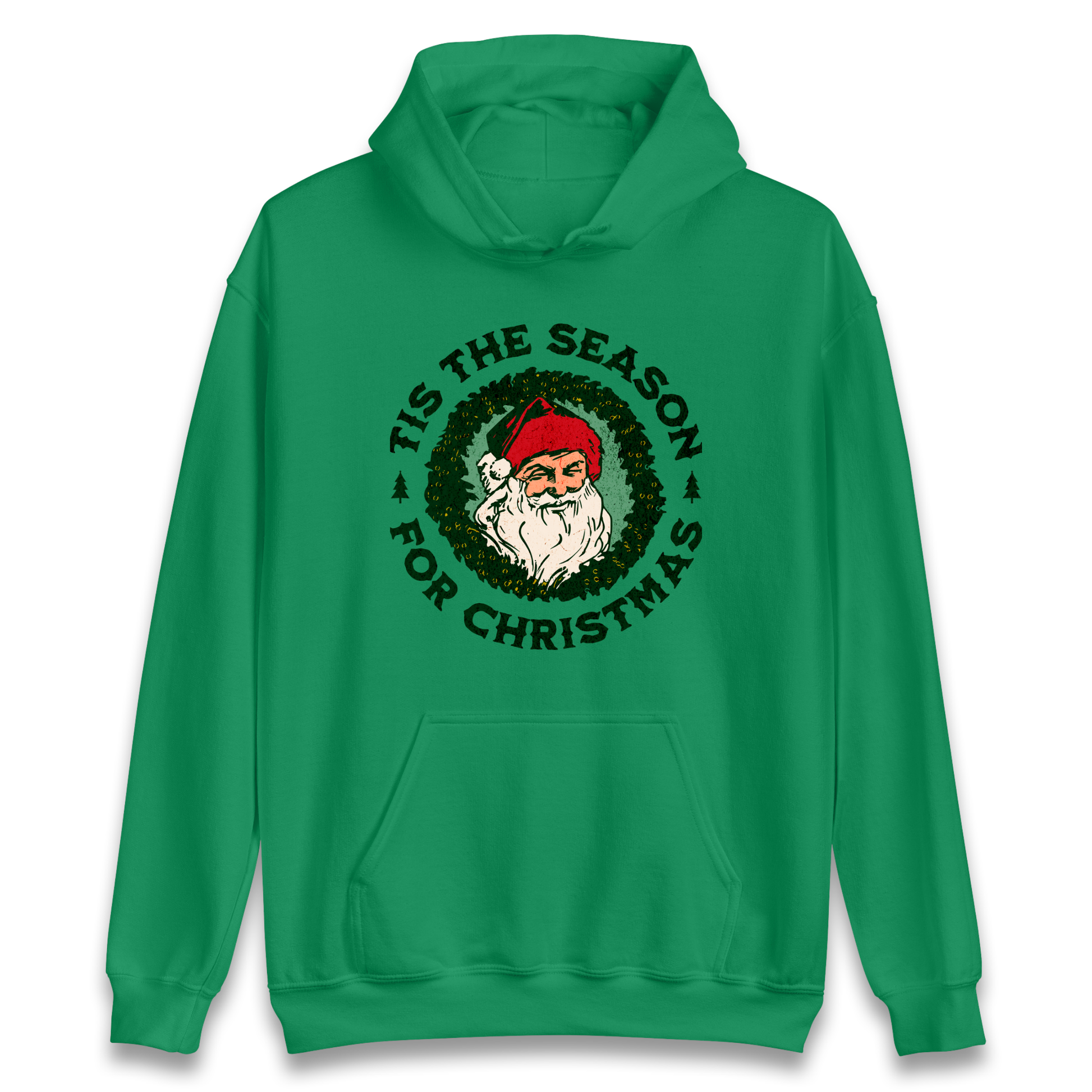 Tis The Season Santa Claus Christmas Hoodie