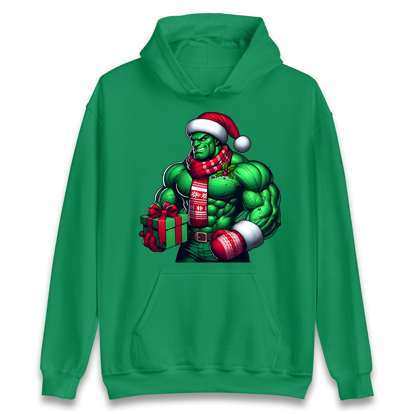 The Hulk Santa Hoodie