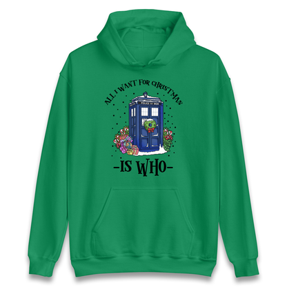 Dr Who Christmas Hoodie