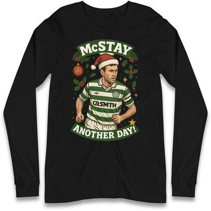 Paul McStay Celtic Christmas Longsleeve T Shirt