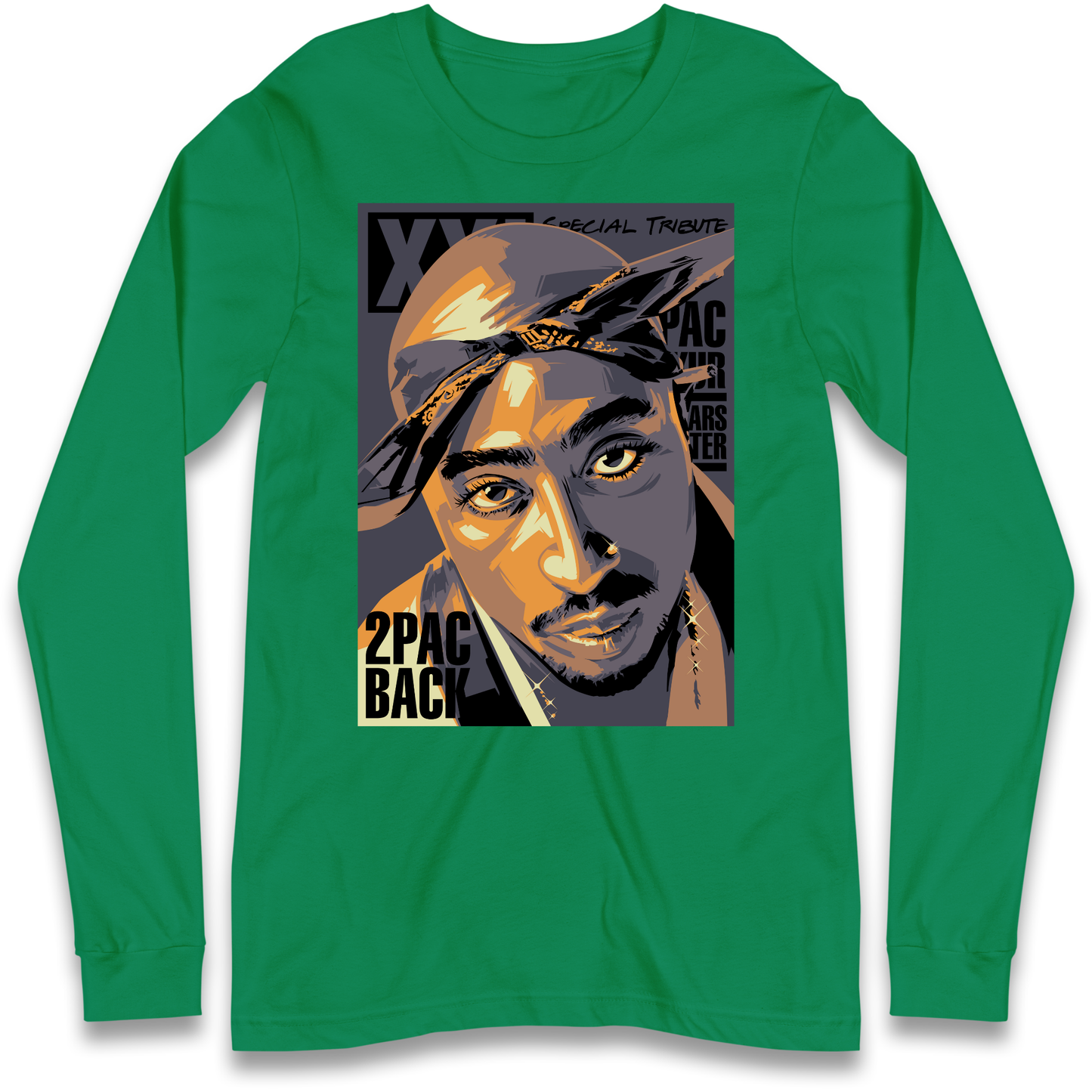 2 Pac Back Long Sleeve Shirt