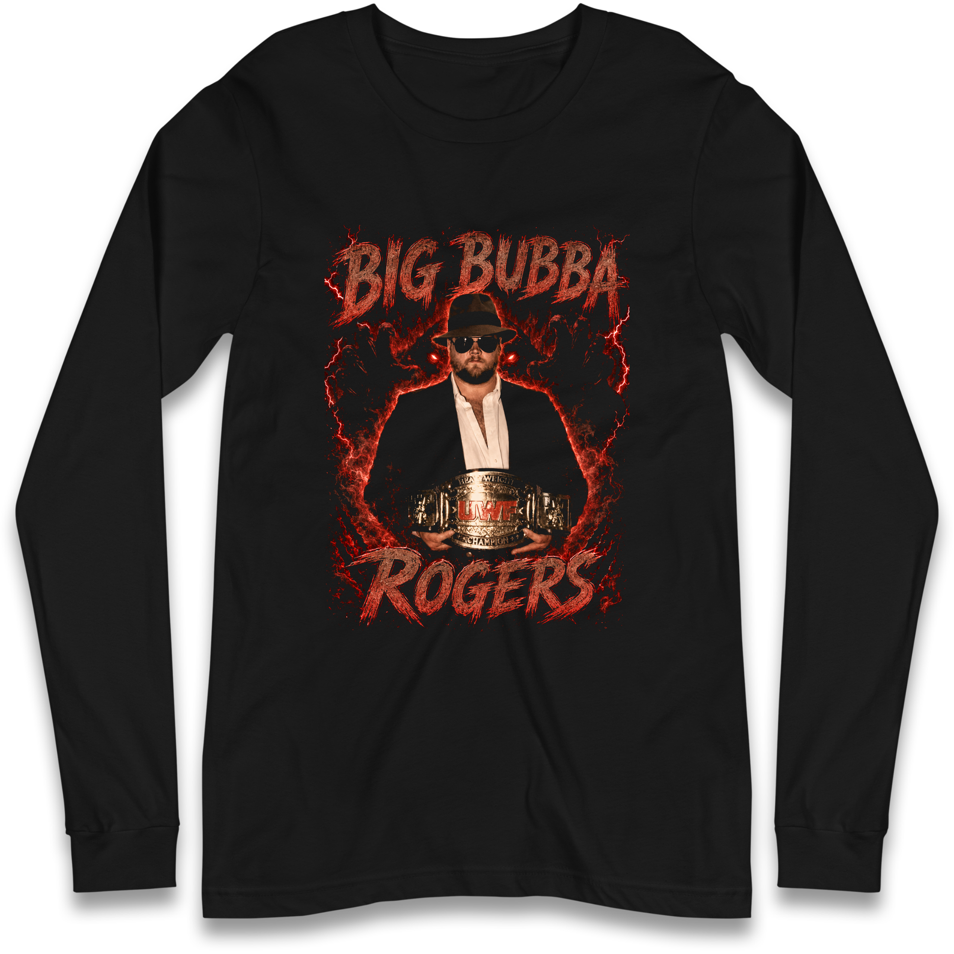 Big Bubba Rogers Big Boss Man WWF Longsleeve T Shirt