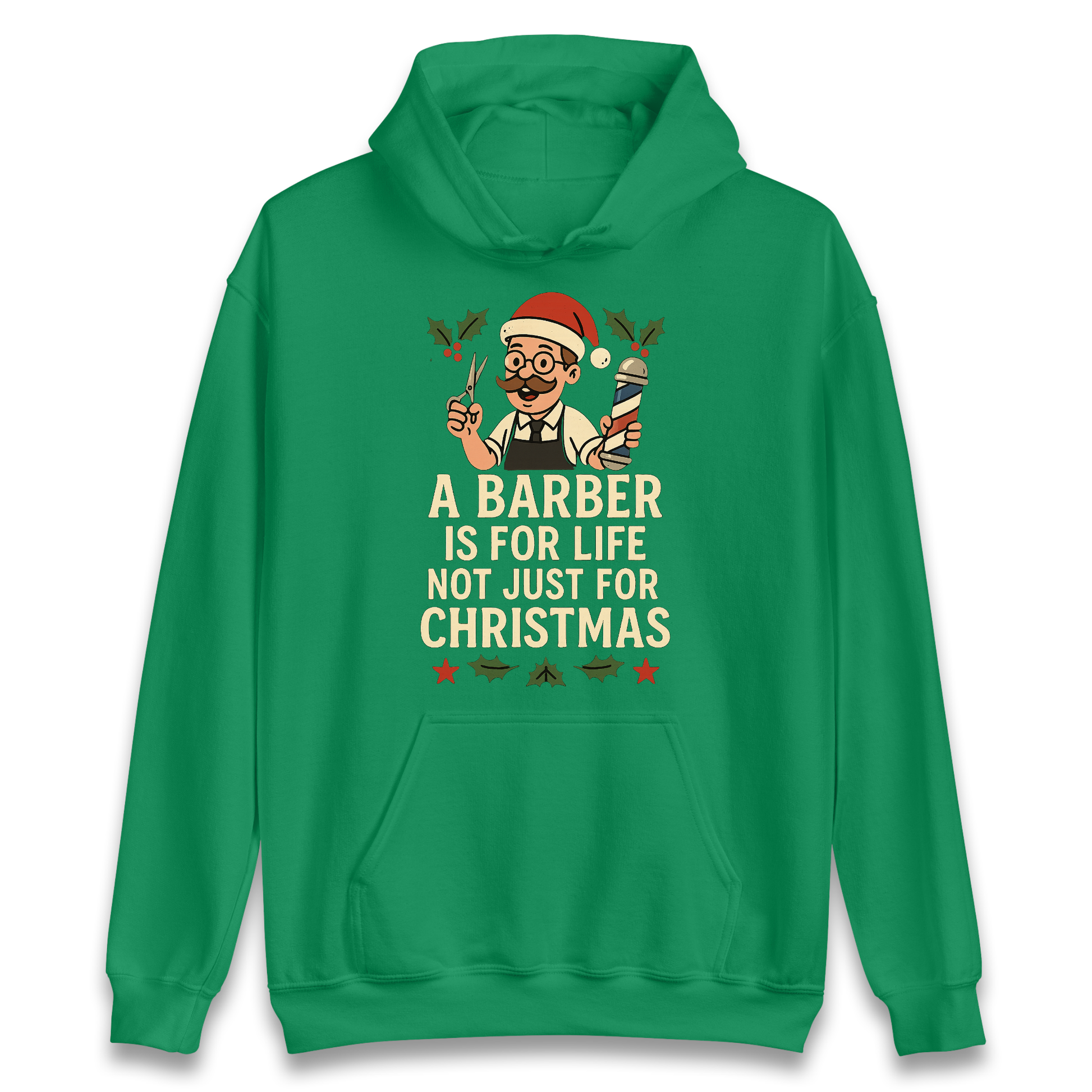 Barber Christmas Hoodie