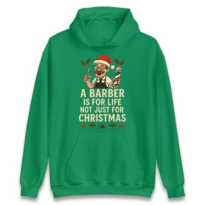 Barber Christmas Hoodie