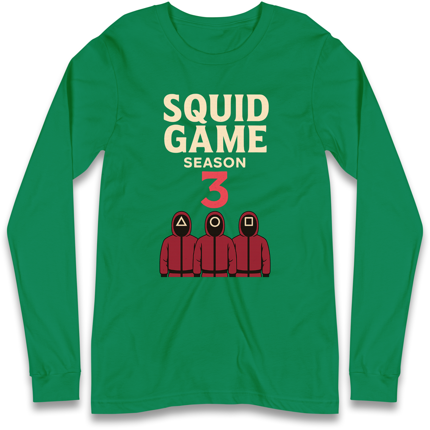 Squid Games Season 3 Longsleeve T Shirt