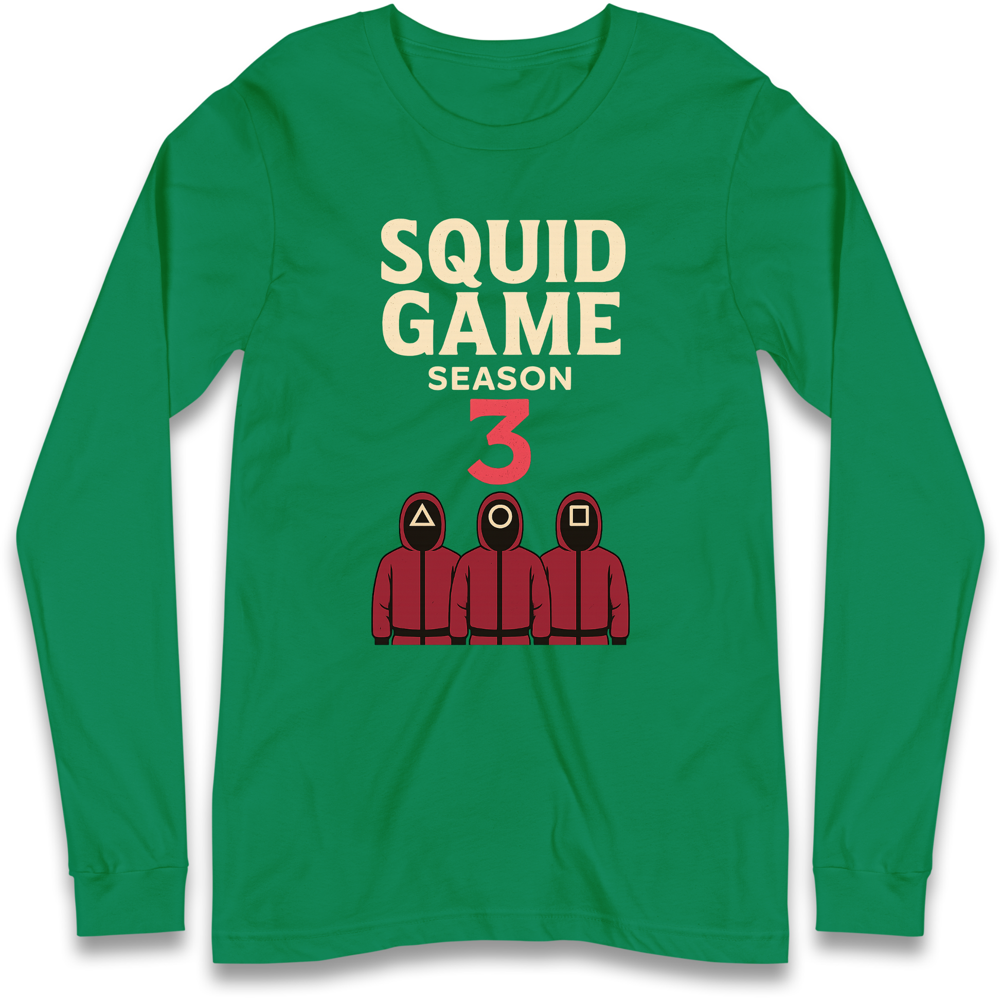 Squid Games Season 3 Longsleeve T Shirt