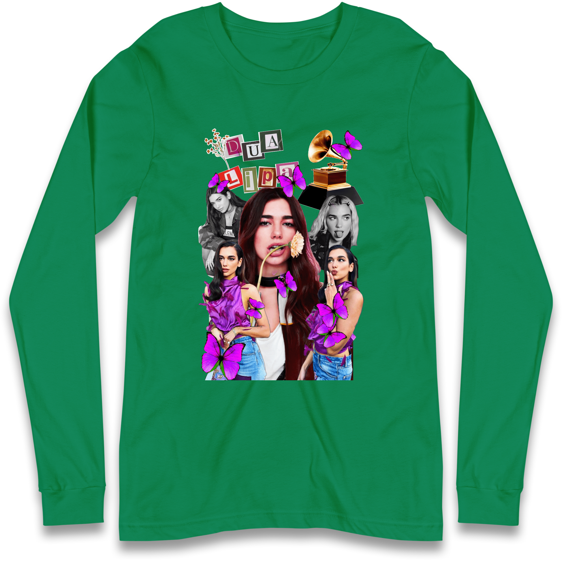 Dua Lipa Butterflies Longsleeve T Shirt
