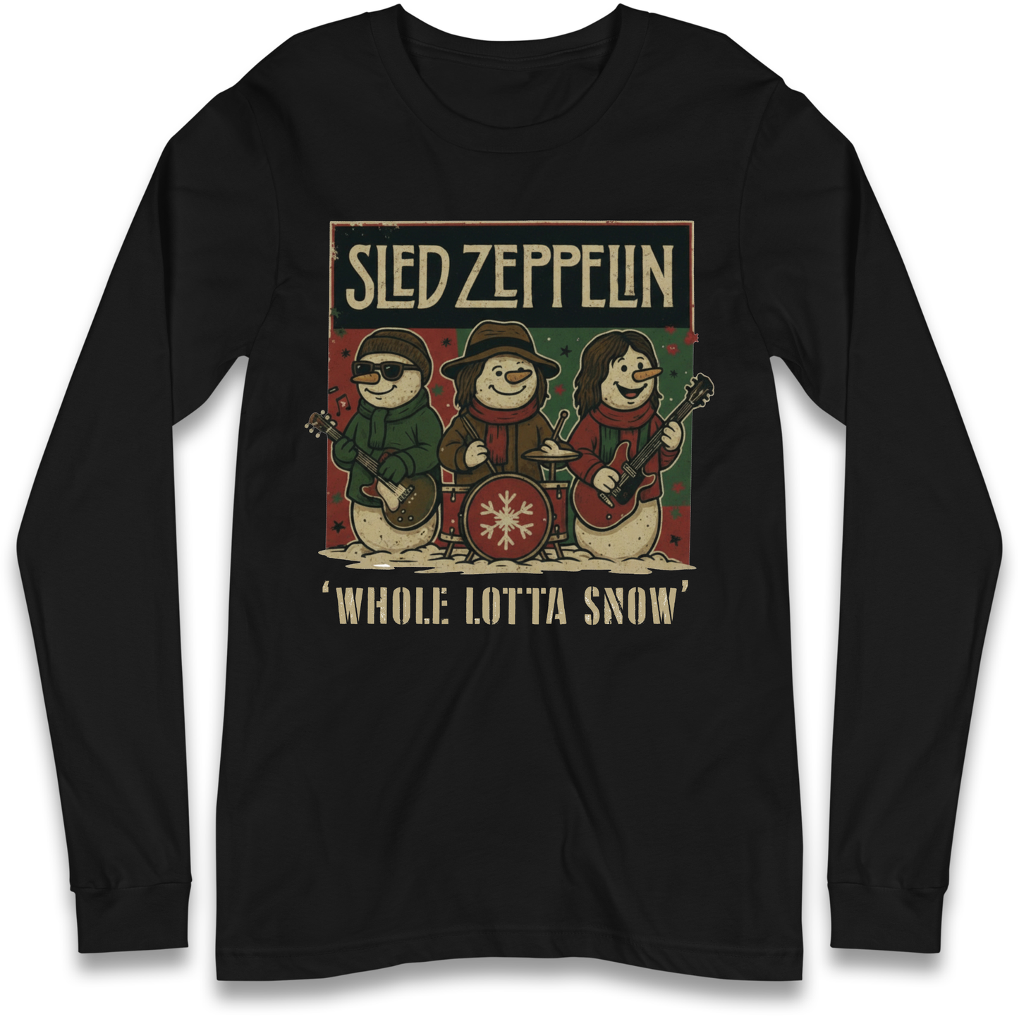 Led Zeppelin Christmas Longsleeve T Shirt