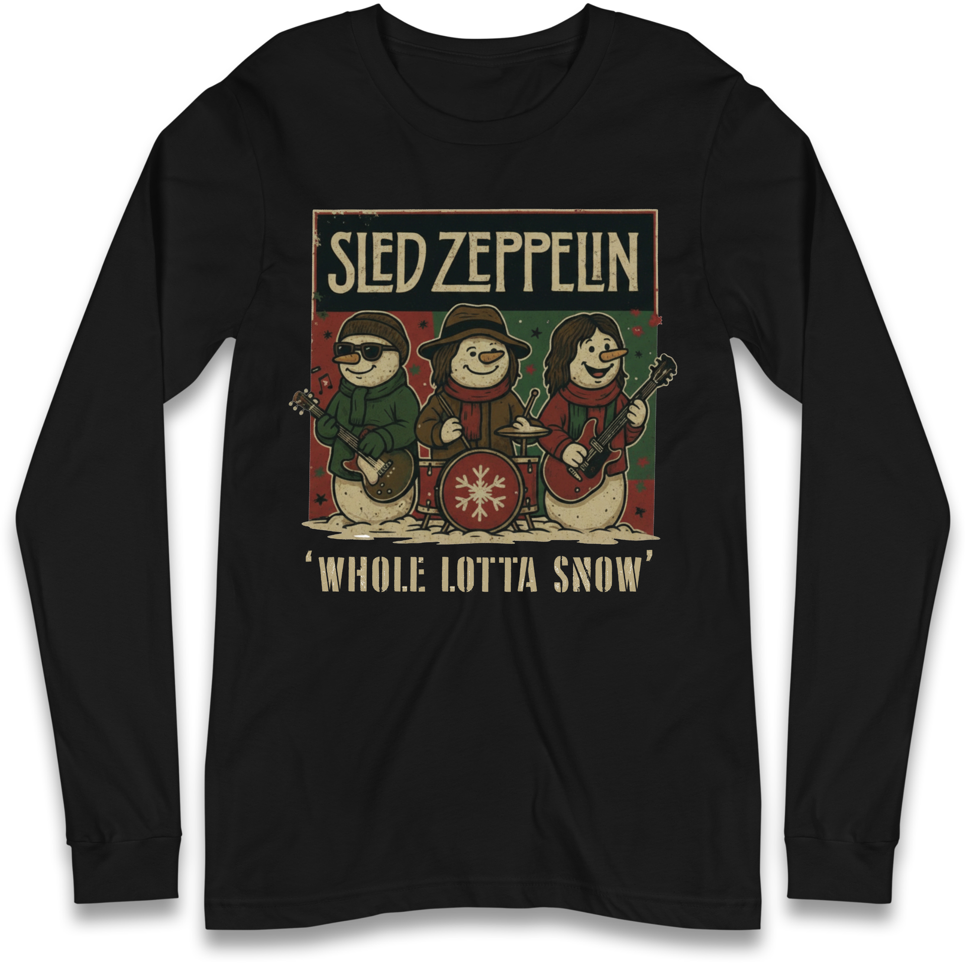 Led Zeppelin Christmas Longsleeve T Shirt