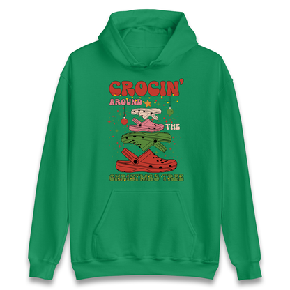 Crockin Around the Christmas Tree Christmas Hoodie
