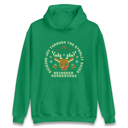 Reindeer Rendezvous Christmas Hoodie
