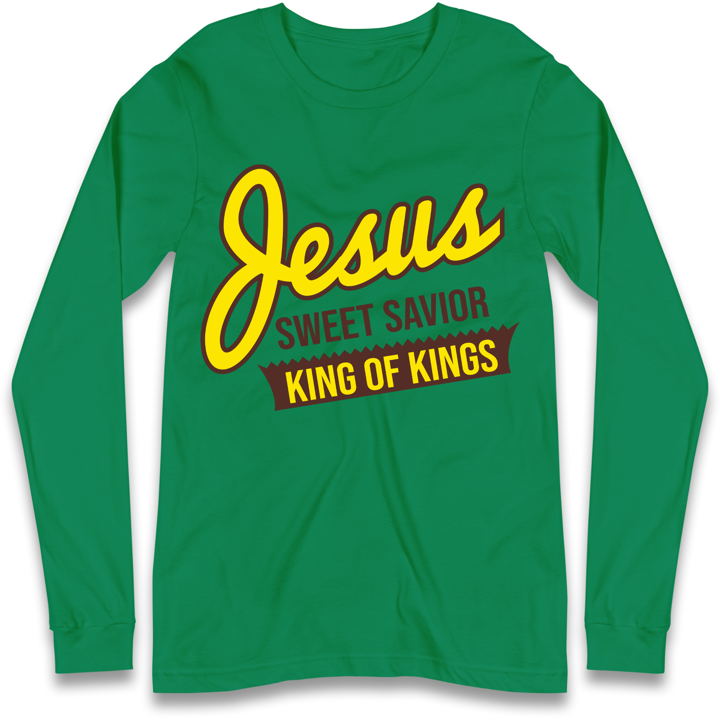 Jesus Sweet Saviour King of Kings Longsleeve T Shirt 