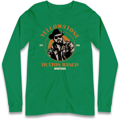 Yellowstone Dutton Ranch Montana Longsleeve T Shirt 