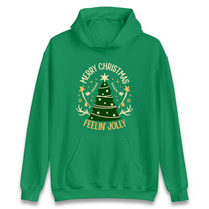 Merry Christmas Feeling Jolly Christmas Hoodie