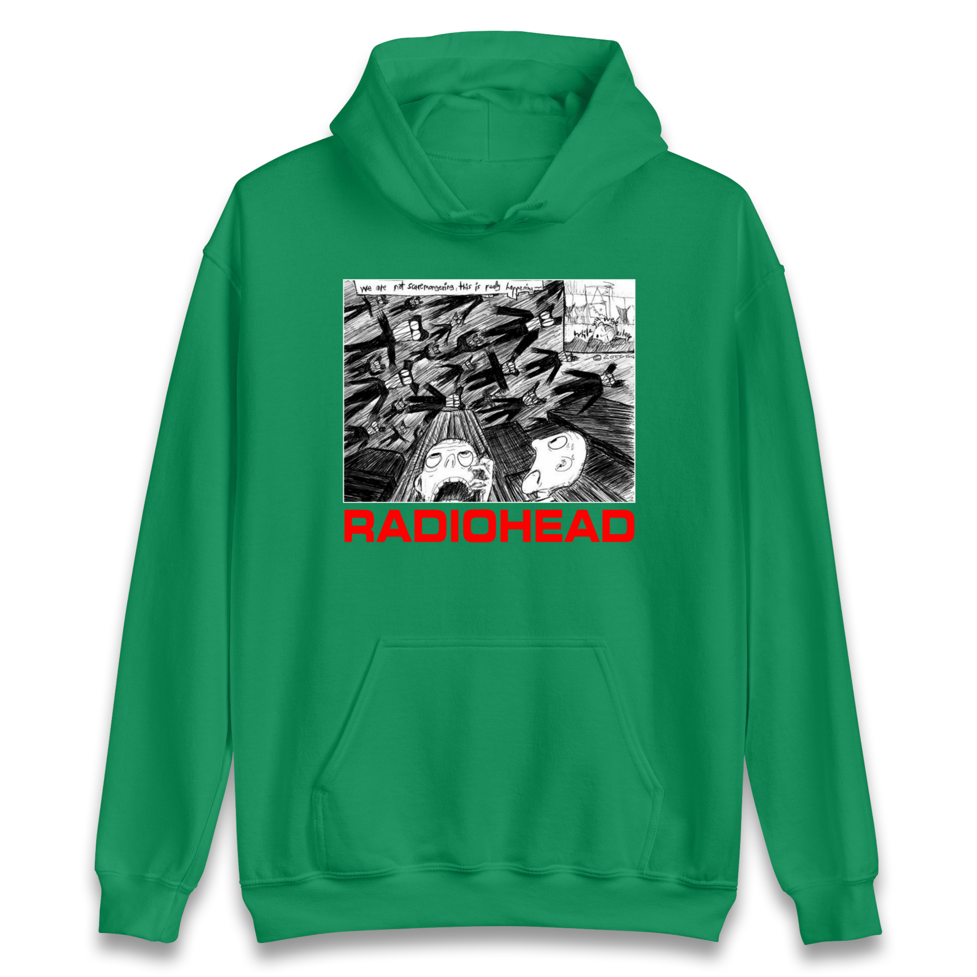 Radiohead We Are Not Screaming Hoodie