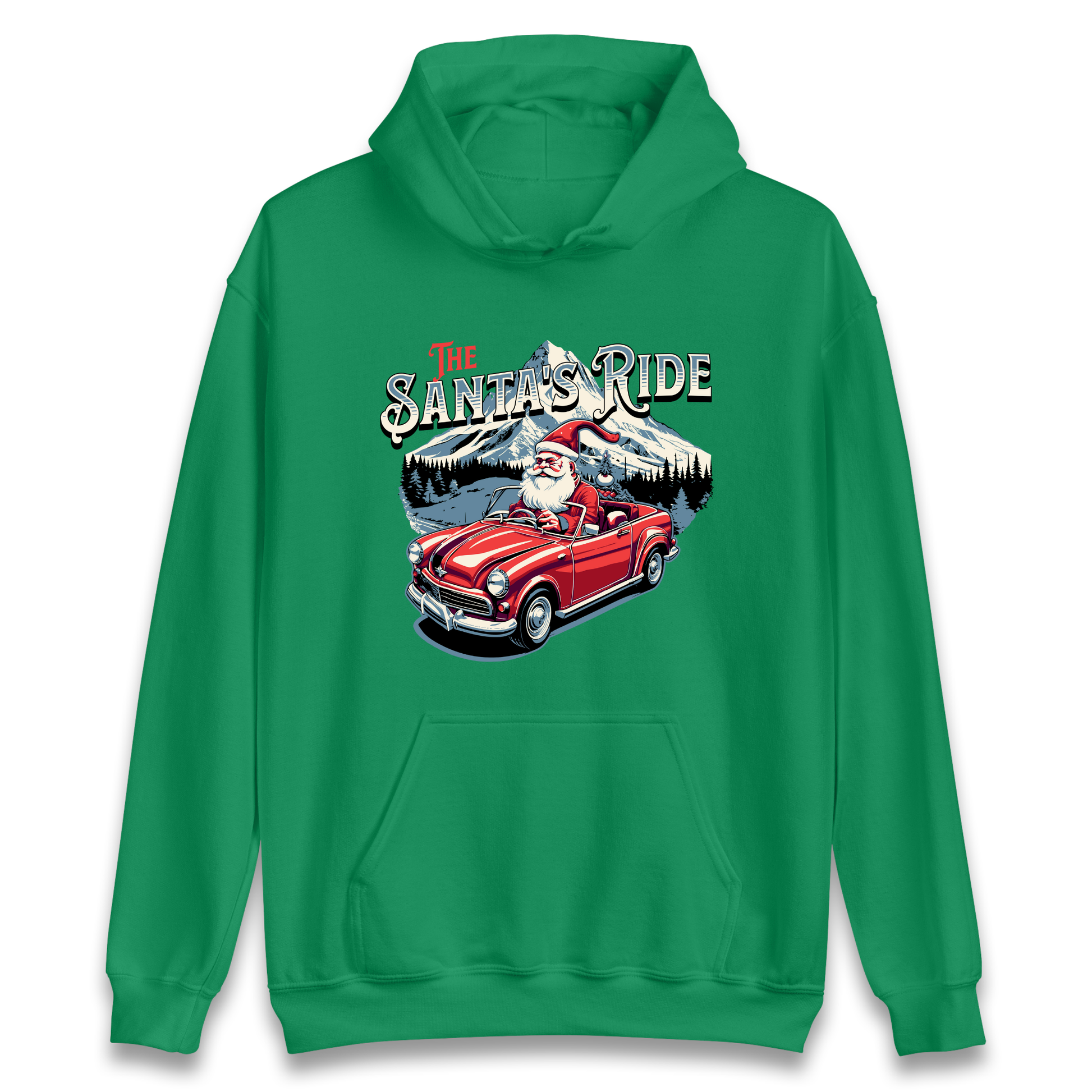 The Santas Ride Christmas Hoodie
