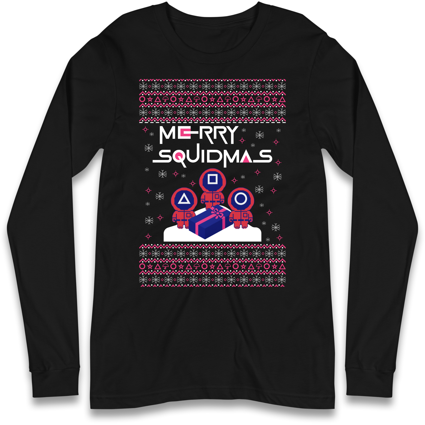 Squid Games Christmas Longsleeve T Shirt