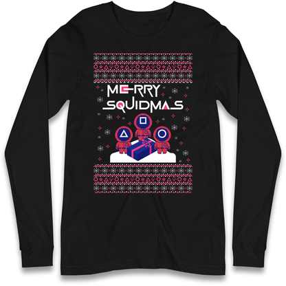 Squid Games Christmas Longsleeve T Shirt