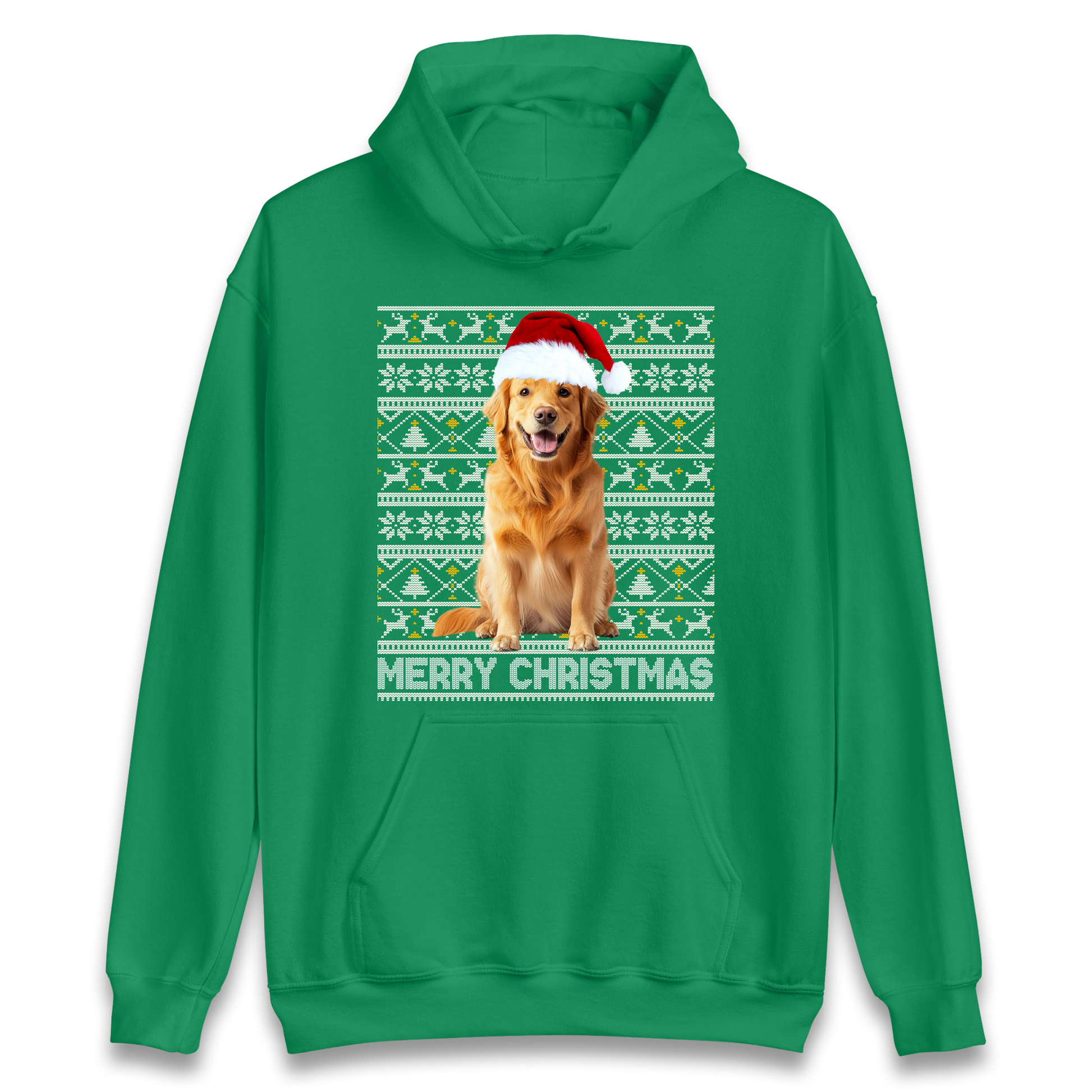 Merry Christmas Dog Hoodie