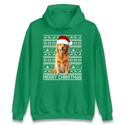 Merry Christmas Dog Hoodie