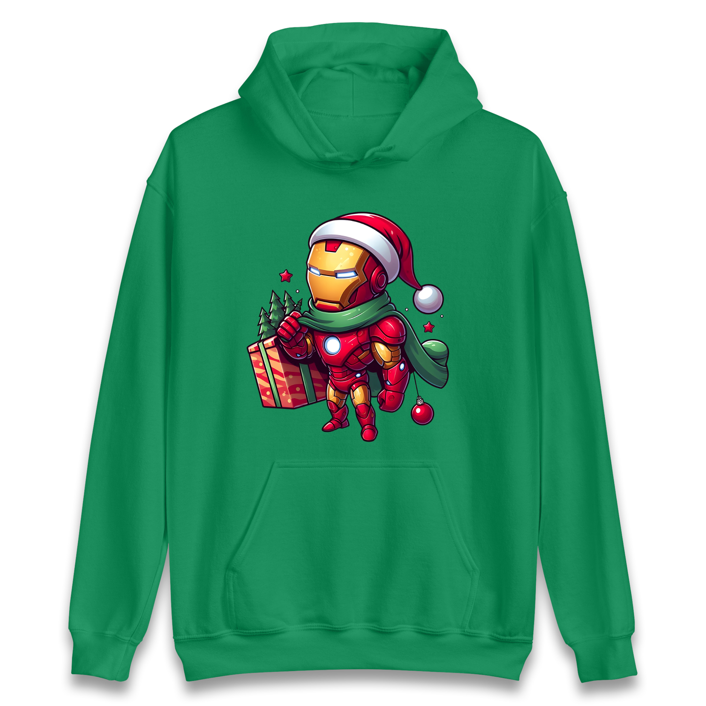 Ironman Santa Hoodie