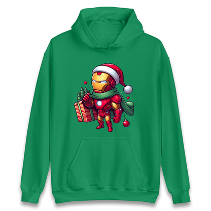 Ironman Santa Hoodie