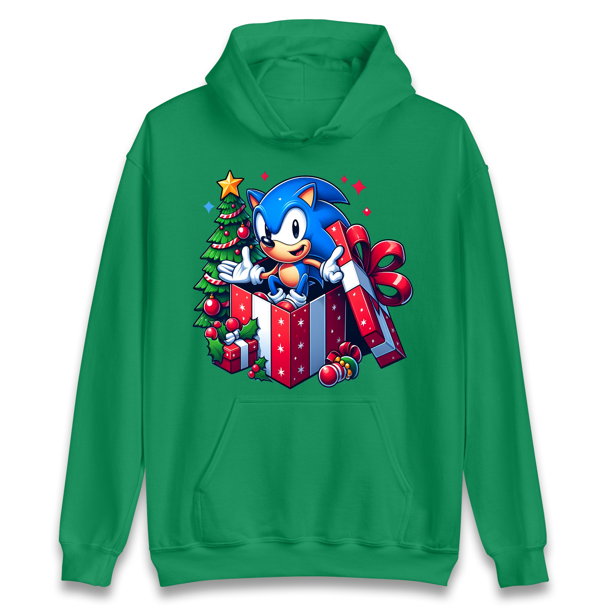 Sonic The Hedgehog Christmas Hoodie
