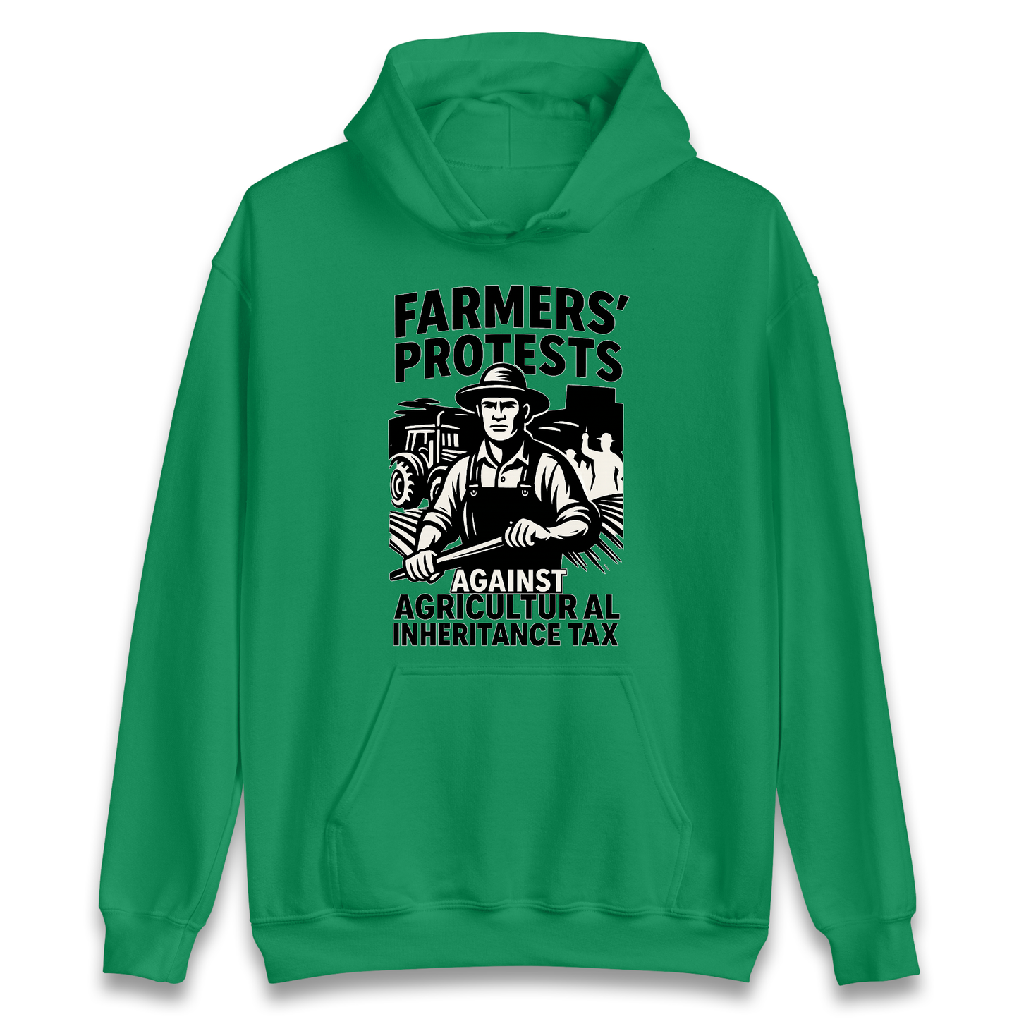 Farmers’ Protests Against Agricultural Inheritance Tax Hoodie