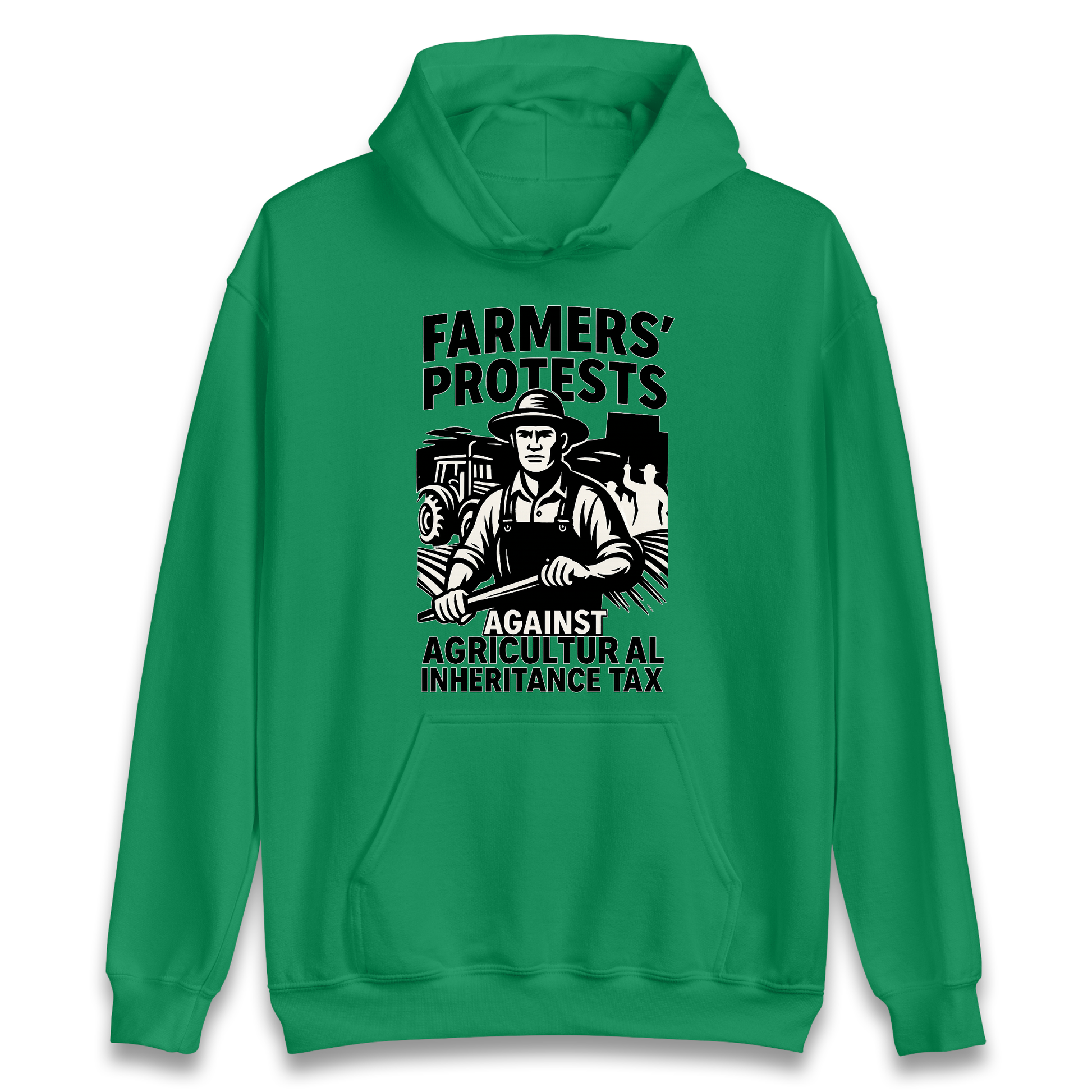 Farmers’ Protests Against Agricultural Inheritance Tax Hoodie