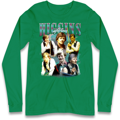 Alex Higgins Bootleg Longsleeve T Shirt