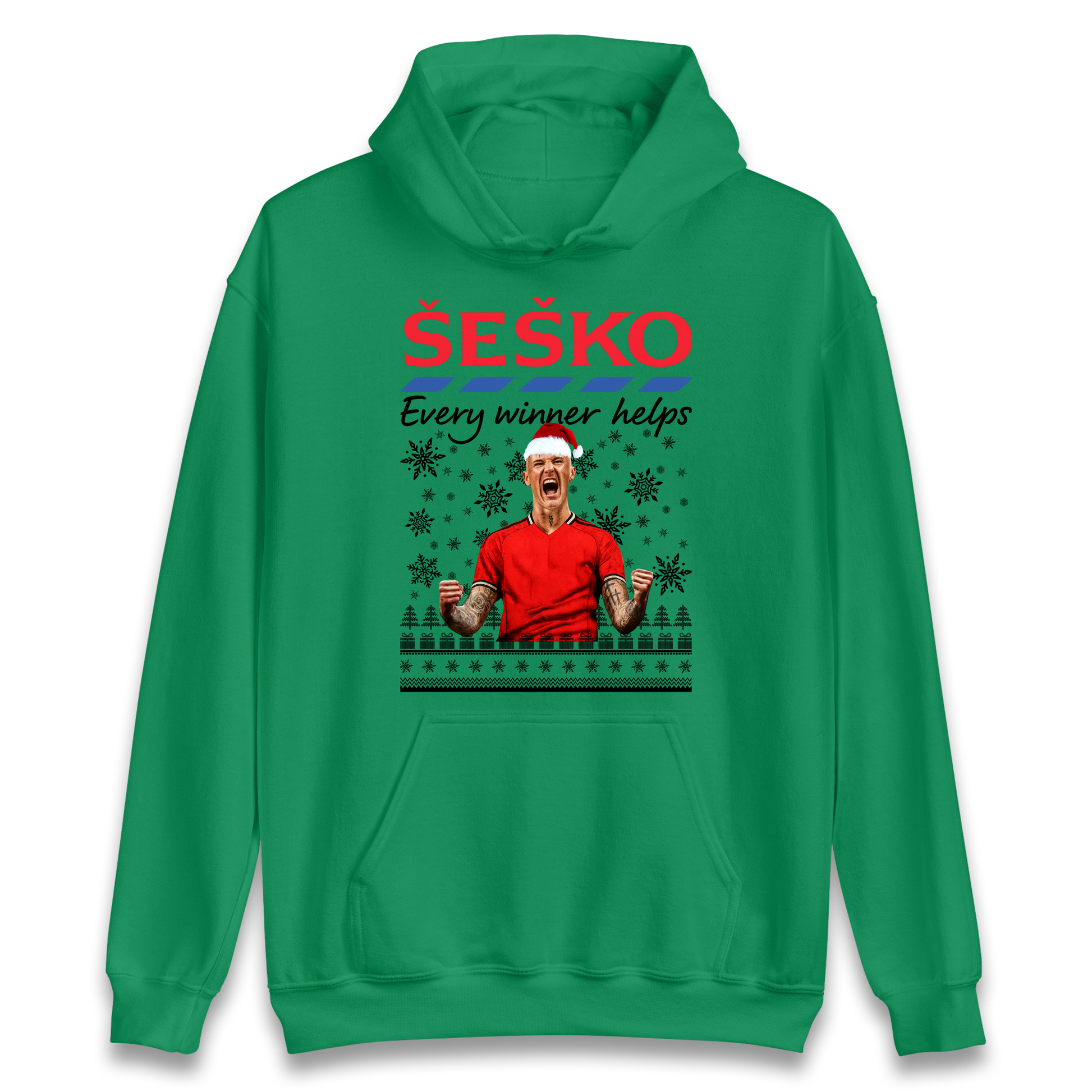 Benjamin Sesko Christmas Hoodie