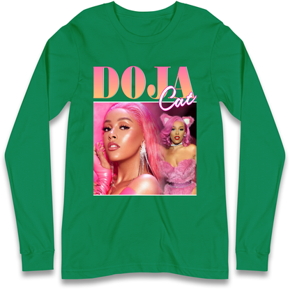 Doja Cat Pink Longsleeve T Shirt