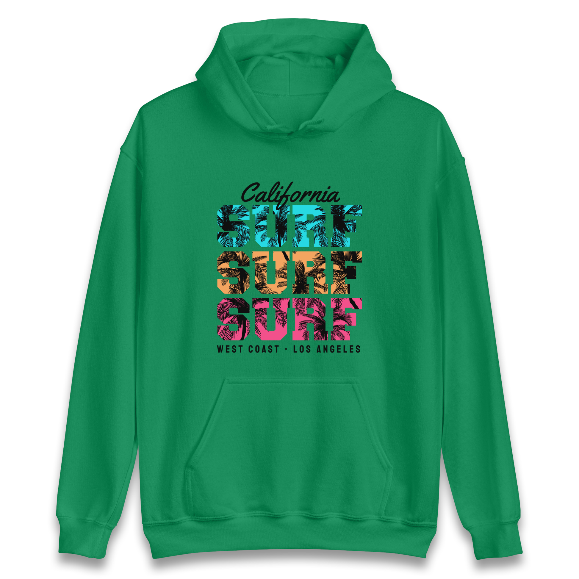 California Surf Surf Surf Hoodie