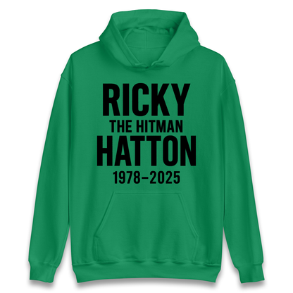 Ricky The Hitman Hatton 1978 2025 Hoodie