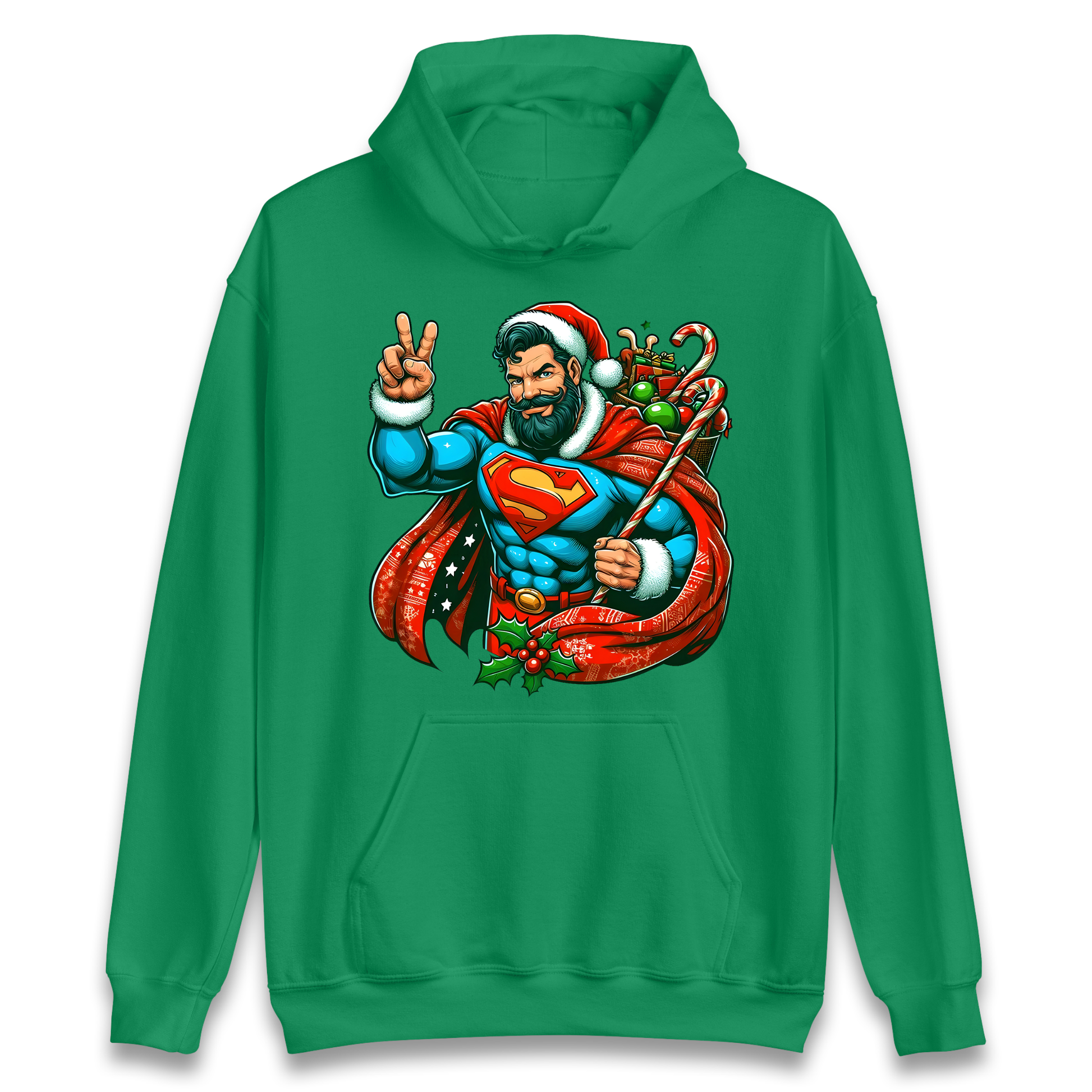 Superman Santa Hoodie